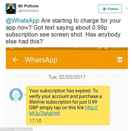 Jenis Penipuan Whatsapp 4
