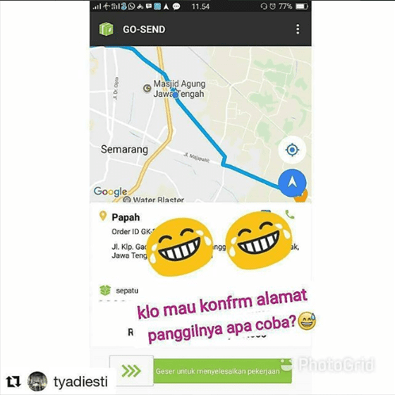 Nama Driver Ojek Online Kocak 10