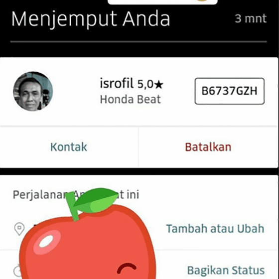 Nama Driver Ojek Online Kocak 4