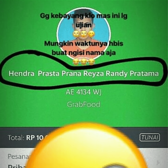 Nama Driver Ojek Online Kocak 6