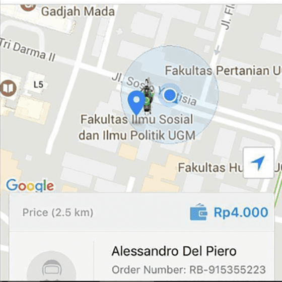 Nama Driver Ojek Online Kocak 7