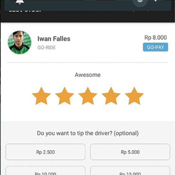 Nama Driver Ojek Online Kocak 9