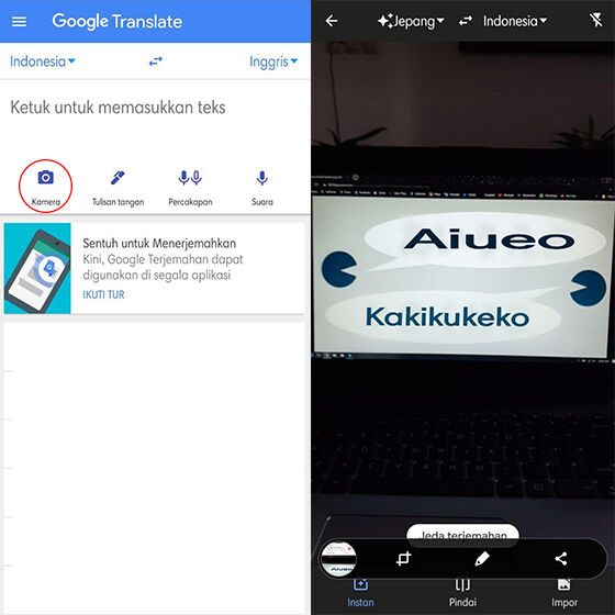 Menerjemahkan Tulisan Lewat Kamera 0 A6acb