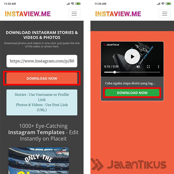 7 Cara Download Video Di Instagram Ig Termudah Jalantikus