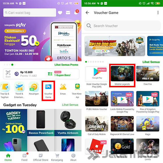 Cara Top Up Diamond Mobile Legends Termurah 2020 Jalantikus Com