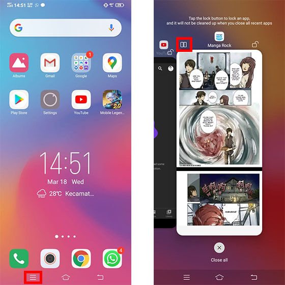 Cara Split Screen Di Semua Merek Hp Android Terbaru 2020 Jalantikus