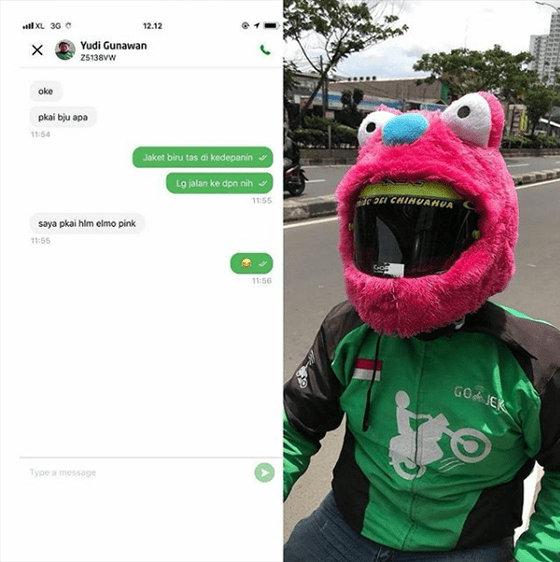 Kelakuan Aneh Driver Ojek Online 1 B5064