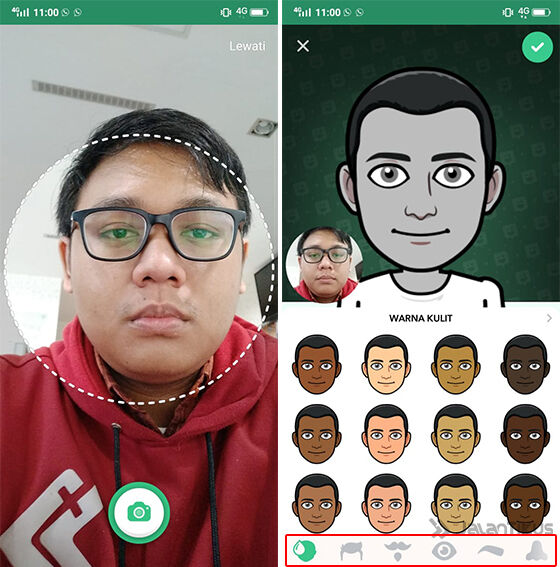 Cara Pakai Ar Emoji Samsung Android 3 21cf4