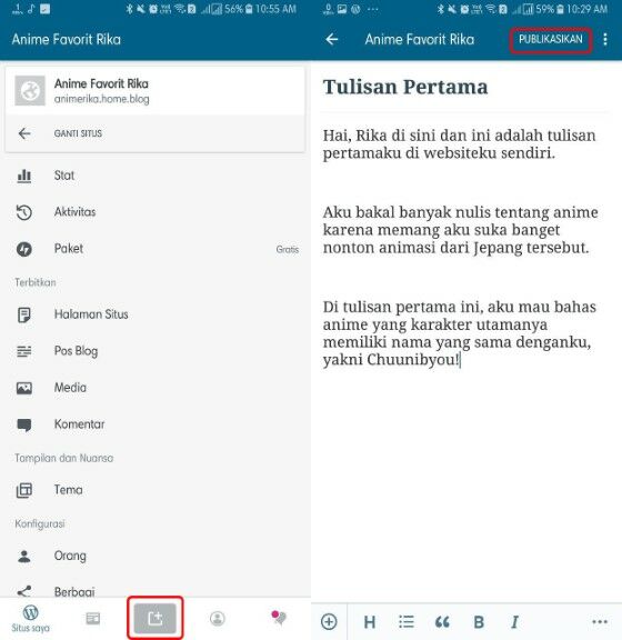 Cara Membuat Website Melalui Handphone 6 A3e28