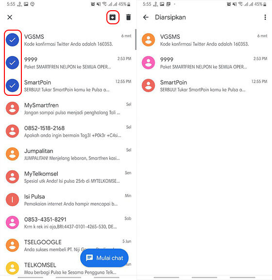 Fitur Rahasia Sms 6 5d915