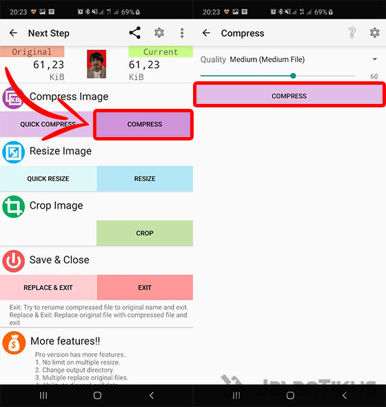 6 Cara Mengecilkan Ukuran Foto Jadi 100Kb Online & Offline | Jalantikus