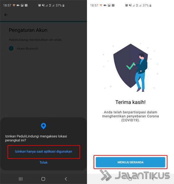 Peduli Lindungi Logo  Aplikasi Pedulilindungi Sudah Ada Di Play Store
