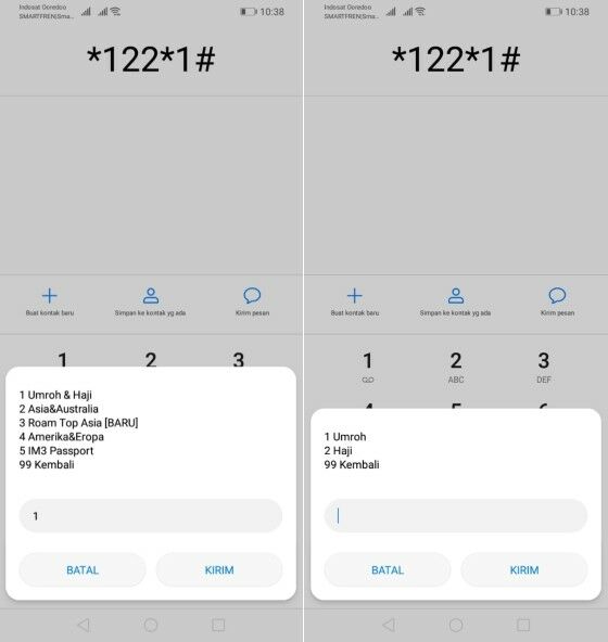 Pake Haji Indosat Dial 2 4d54e
