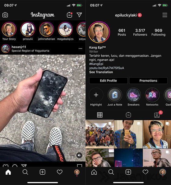 Cara Ganti Dark Mode Instagram Iphone 04 380af