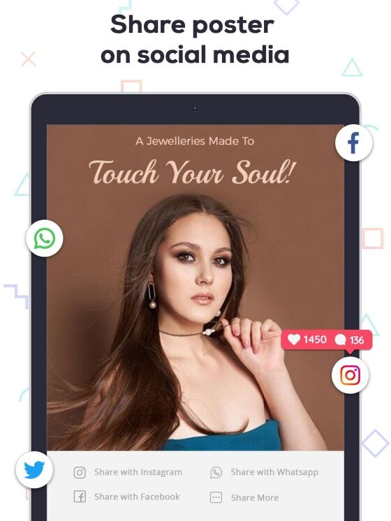Cara Install Poster Maker MOD APK 511e7