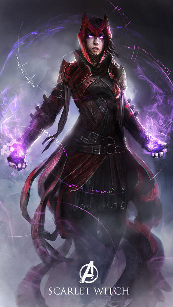 Scarlet Witch The Avengers Dewa Yunani