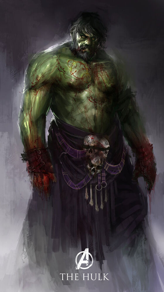 The Hulk The Avengers Dewa Yunani