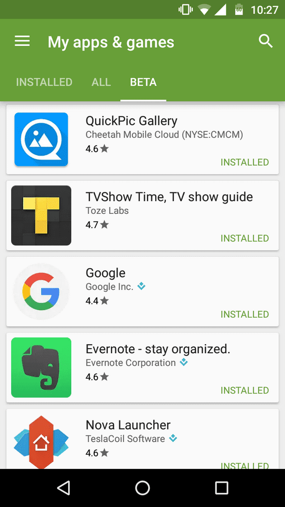 Trik Mencoba Aplikasi Smartphone Early Access2