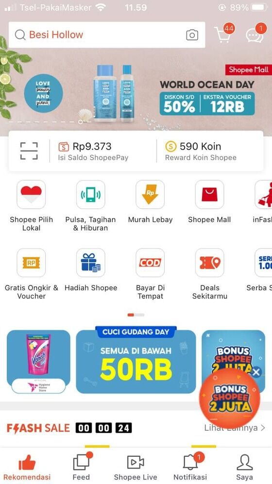 Langkah 1 A47ef