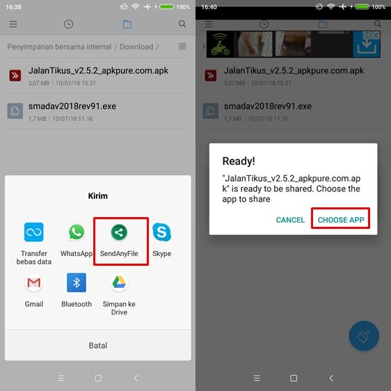 Anti Ribet! Inilah Cara Kirim Aplikasi Android Via WhatsApp 3