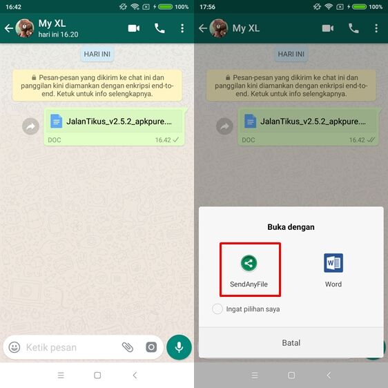 Anti Ribet! Inilah Cara Kirim Aplikasi Android Via WhatsApp 5