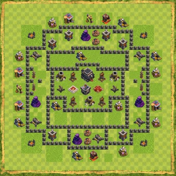 Base War Coc Th 9 29