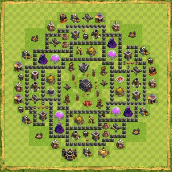 Base War Coc Th 9 30