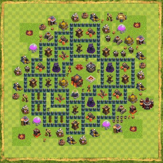 Base War Coc Th 10 28