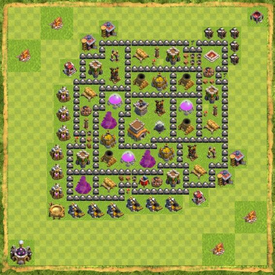 Base Hybrid Coc Th 8 23