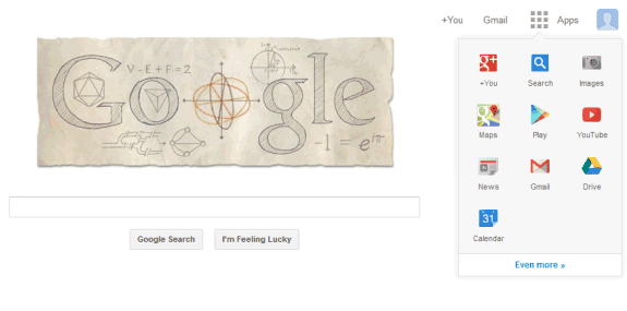 Google Update Tampilan Homepage 2
