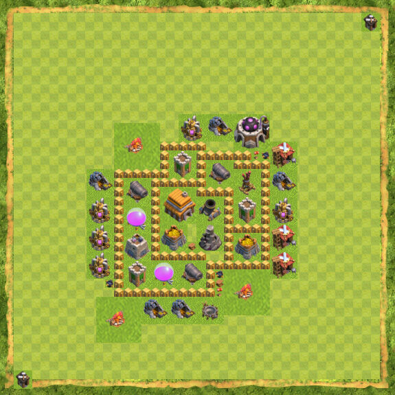 Base Defense Coc Th 5 14