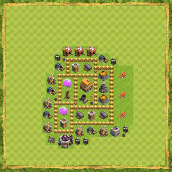 Base Defense Coc Th 5 31