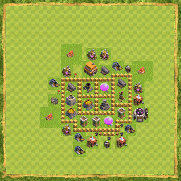 Base Farming Coc Th 5 22