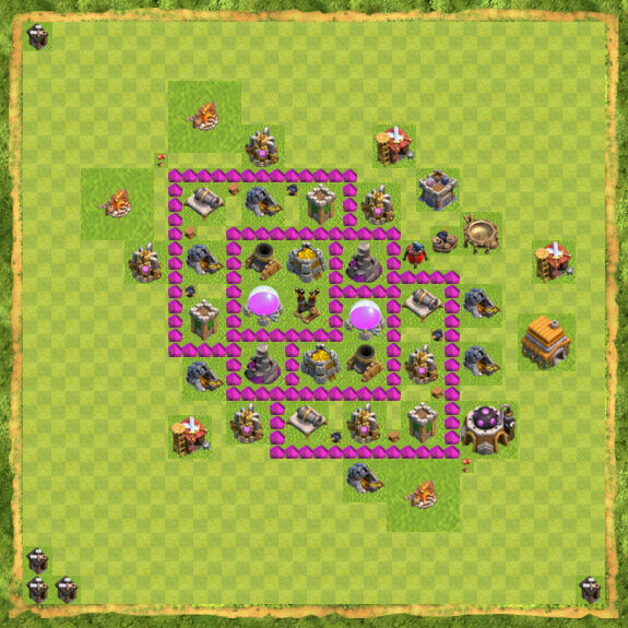 Base Farming Coc Th 6 44