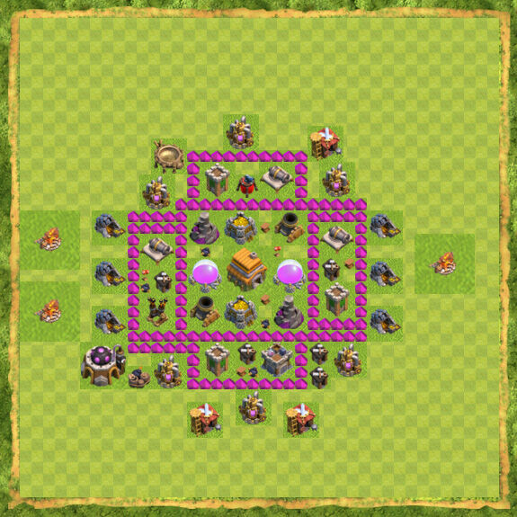 Base Hybrid Coc Th 6 39