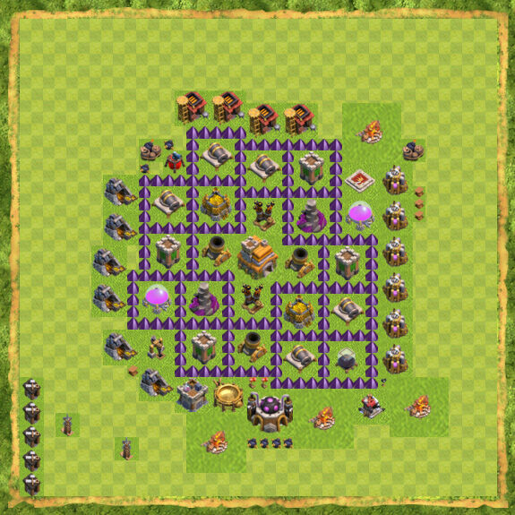 Base Hybrid Coc Th 7 13