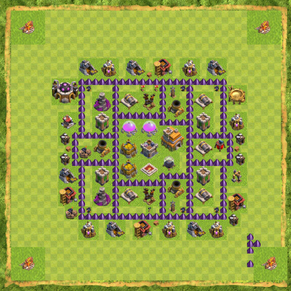 Base Hybrid Coc Th 7 25