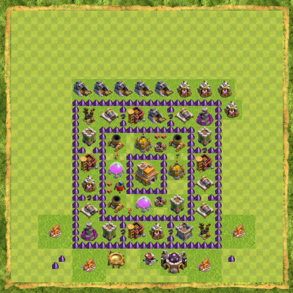 Base Hybrid Coc Th 7 49