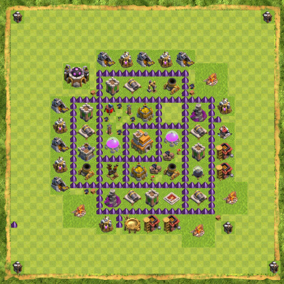Base Hybrid Coc Th 7 50
