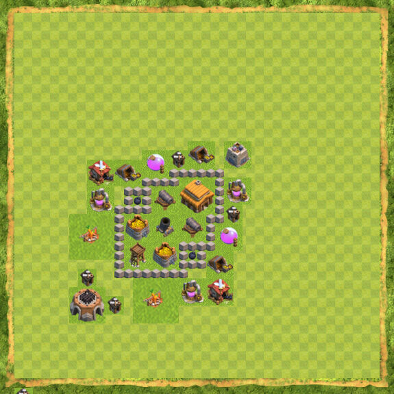 Base Hybrid Coc Th 3 16