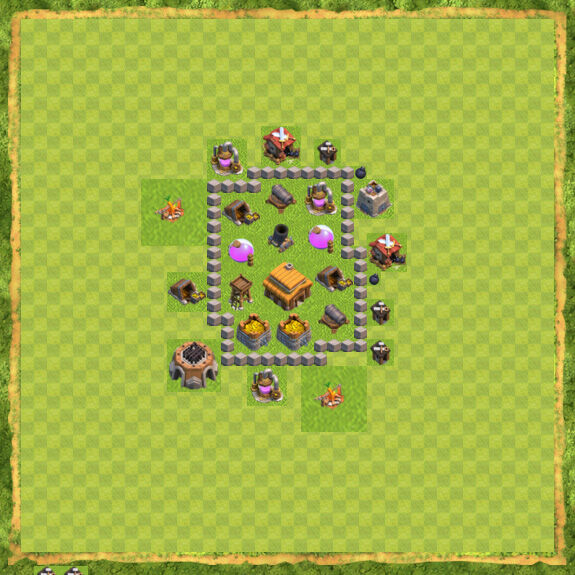 Base Hybrid Coc Th 3 3
