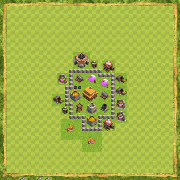 Base War Coc Th 3 7