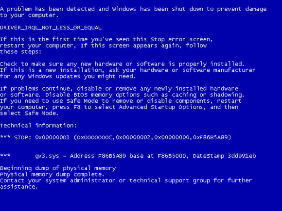 Blue Screen Of Death 100021501 Large
