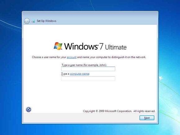 Cara Instal Windows7 18