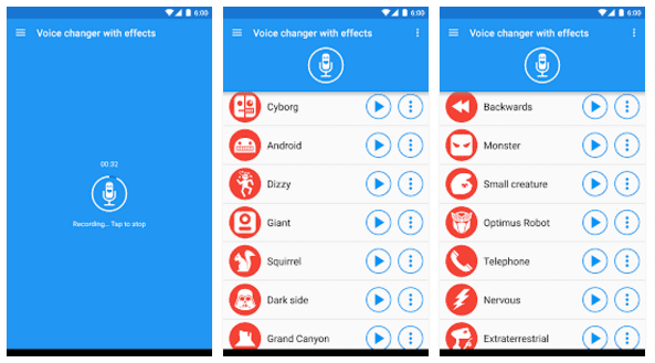 Aplikasi Voice Changer