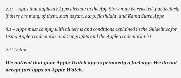 Apple Watch Fart