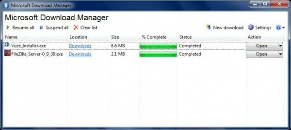 Microsoft Download Manager 1