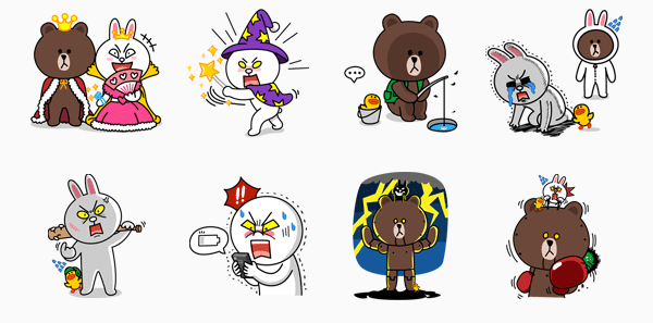 Free Line Stickers In China
