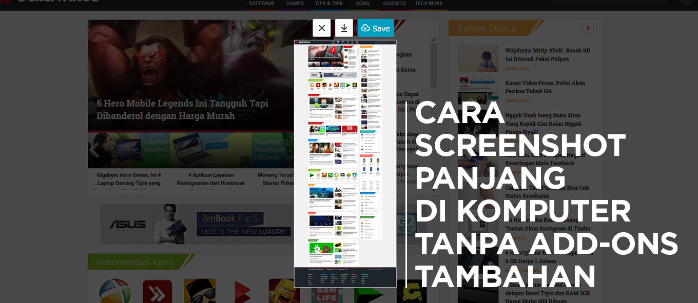 5 Cara Screenshot Di Laptop Dan Pc Mudah Dan Cepat