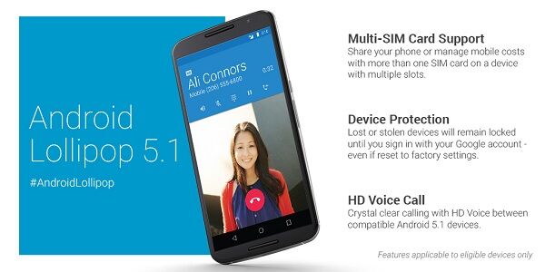 Fitur Fitur Baru Android 51 Lollipop 1